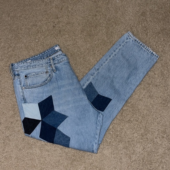 CK Oblique Patchwork Denim - Picture 1 of 7